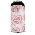 WraptorSkinz Skin Decal Wrap compatible with Yeti 16oz Tall Colster Can Cooler Insulator Flowers Pattern Roses 13 (COOLER NOT INCLUDED)