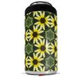 WraptorSkinz Skin Decal Wrap compatible with Yeti 16oz Tall Colster Can Cooler Insulator Daisies Yellow (COOLER NOT INCLUDED)