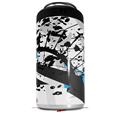 WraptorSkinz Skin Decal Wrap compatible with Yeti 16oz Tall Colster Can Cooler Insulator Baja 0018 Blue Medium (COOLER NOT INCLUDED)