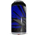 WraptorSkinz Skin Decal Wrap compatible with Yeti 16oz Tall Colster Can Cooler Insulator Baja 0040 Blue Royal (COOLER NOT INCLUDED)