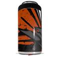 WraptorSkinz Skin Decal Wrap compatible with Yeti 16oz Tall Colster Can Cooler Insulator Baja 0040 Orange Burnt (COOLER NOT INCLUDED)