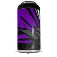 WraptorSkinz Skin Decal Wrap compatible with Yeti 16oz Tall Colster Can Cooler Insulator Baja 0040 Purple (COOLER NOT INCLUDED)