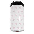 WraptorSkinz Skin Decal Wrap compatible with Yeti 16oz Tall Colster Can Cooler Insulator Hearts Pink (COOLER NOT INCLUDED)