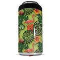 WraptorSkinz Skin Decal Wrap compatible with Yeti 16oz Tall Colster Can Cooler Insulator Famingos and Flowers Sage Green (COOLER NOT INCLUDED)