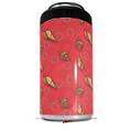 WraptorSkinz Skin Decal Wrap compatible with Yeti 16oz Tall Colster Can Cooler Insulator Sea Shells 02 Coral (COOLER NOT INCLUDED)