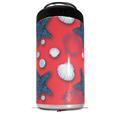 WraptorSkinz Skin Decal Wrap compatible with Yeti 16oz Tall Colster Can Cooler Insulator Starfish and Sea Shells Coral (COOLER NOT INCLUDED)