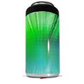WraptorSkinz Skin Decal Wrap compatible with Yeti 16oz Tall Colster Can Cooler Insulator Bent Light Greenish (COOLER NOT INCLUDED)