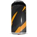 WraptorSkinz Skin Decal Wrap compatible with Yeti 16oz Tall Colster Can Cooler Insulator Jagged Camo Orange (COOLER NOT INCLUDED)