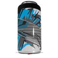WraptorSkinz Skin Decal Wrap compatible with Yeti 16oz Tall Colster Can Cooler Insulator Baja 0032 Blue Medium (COOLER NOT INCLUDED)
