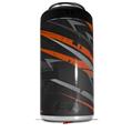 WraptorSkinz Skin Decal Wrap compatible with Yeti 16oz Tall Colster Can Cooler Insulator Baja 0014 Burnt Orange (COOLER NOT INCLUDED)