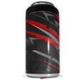 WraptorSkinz Skin Decal Wrap compatible with Yeti 16oz Tall Colster Can Cooler Insulator Baja 0014 Red (COOLER NOT INCLUDED)