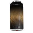 WraptorSkinz Skin Decal Wrap compatible with Yeti 16oz Tall Colster Can Cooler Insulator Exotic Wood White Oak Burl Burst Black (COOLER NOT INCLUDED)