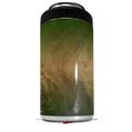 WraptorSkinz Skin Decal Wrap compatible with Yeti 16oz Tall Colster Can Cooler Insulator Exotic Wood White Oak Burl Burst Tropical Green (COOLER NOT INCLUDED)