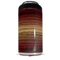 WraptorSkinz Skin Decal Wrap compatible with Yeti 16oz Tall Colster Can Cooler Insulator Exotic Wood Zebra Wood Burst Red Cherry (COOLER NOT INCLUDED)