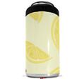 WraptorSkinz Skin Decal Wrap compatible with Yeti 16oz Tall Colster Can Cooler Insulator Lemons Yellow (COOLER NOT INCLUDED)