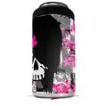WraptorSkinz Skin Decal Wrap compatible with Yeti 16oz Tall Colster Can Cooler Insulator Scene Girl Skull (COOLER NOT INCLUDED)