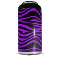 WraptorSkinz Skin Decal Wrap compatible with Yeti 16oz Tall Colster Can Cooler Insulator Purple Zebra (COOLER NOT INCLUDED)