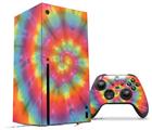 WraptorSkinz Skin Wrap compatible with the 2020 XBOX Series X Console and Controller Tie Dye Swirl 102 (XBOX NOT INCLUDED)