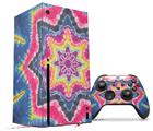 WraptorSkinz Skin Wrap compatible with the 2020 XBOX Series X Console and Controller Tie Dye Star 101 (XBOX NOT INCLUDED)