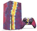 WraptorSkinz Skin Wrap compatible with the 2020 XBOX Series X Console and Controller Tie Dye Spine 105 (XBOX NOT INCLUDED)