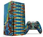 WraptorSkinz Skin Wrap compatible with the 2020 XBOX Series X Console and Controller Tie Dye Spine 106 (XBOX NOT INCLUDED)