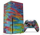 WraptorSkinz Skin Wrap compatible with the 2020 XBOX Series X Console and Controller Tie Dye Tiger 100 (XBOX NOT INCLUDED)