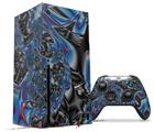 WraptorSkinz Skin Wrap compatible with the 2020 XBOX Series X Console and Controller Broken Plastic (XBOX NOT INCLUDED)