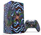WraptorSkinz Skin Wrap compatible with the 2020 XBOX Series X Console and Controller Butterfly2 (XBOX NOT INCLUDED)