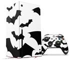WraptorSkinz Skin Wrap compatible with the 2020 XBOX Series X Console and Controller Deathrock Bats (XBOX NOT INCLUDED)
