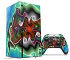 WraptorSkinz Skin Wrap compatible with the 2020 XBOX Series X Console and Controller Butterfly (XBOX NOT INCLUDED)