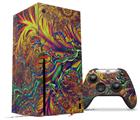 WraptorSkinz Skin Wrap compatible with the 2020 XBOX Series X Console and Controller Fire And Water (XBOX NOT INCLUDED)