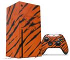 WraptorSkinz Skin Wrap compatible with the 2020 XBOX Series X Console and Controller Tie Dye Bengal Belly Stripes (XBOX NOT INCLUDED)