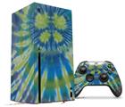 WraptorSkinz Skin Wrap compatible with the 2020 XBOX Series X Console and Controller Tie Dye Peace Sign Swirl (XBOX NOT INCLUDED)