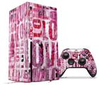 WraptorSkinz Skin Wrap compatible with the 2020 XBOX Series X Console and Controller Grunge Love (XBOX NOT INCLUDED)