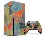 WraptorSkinz Skin Wrap compatible with the 2020 XBOX Series X Console and Controller Flowers Pattern 03 (XBOX NOT INCLUDED)