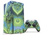 WraptorSkinz Skin Wrap compatible with the 2020 XBOX Series X Console and Controller Heaven 05 (XBOX NOT INCLUDED)
