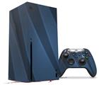 WraptorSkinz Skin Wrap compatible with the 2020 XBOX Series X Console and Controller VintageID 25 Blue (XBOX NOT INCLUDED)