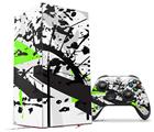 WraptorSkinz Skin Wrap compatible with the 2020 XBOX Series X Console and Controller Baja 0018 Lime Green (XBOX NOT INCLUDED)