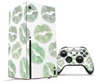 WraptorSkinz Skin Wrap compatible with the 2020 XBOX Series X Console and Controller Green Lips (XBOX NOT INCLUDED)