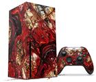 WraptorSkinz Skin Wrap compatible with the 2020 XBOX Series X Console and Controller Reaction (XBOX NOT INCLUDED)