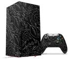 WraptorSkinz Skin Wrap compatible with the 2020 XBOX Series X Console and Controller Fall White (XBOX NOT INCLUDED)