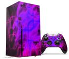 WraptorSkinz Skin Wrap compatible with the 2020 XBOX Series X Console and Controller Cubic Shards Pink (XBOX NOT INCLUDED)
