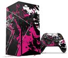 WraptorSkinz Skin Wrap compatible with the 2020 XBOX Series X Console and Controller Baja 0003 Hot Pink (XBOX NOT INCLUDED)