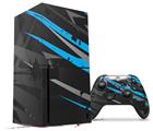 WraptorSkinz Skin Wrap compatible with the 2020 XBOX Series X Console and Controller Baja 0014 Blue Medium (XBOX NOT INCLUDED)