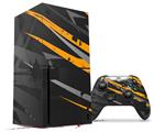 WraptorSkinz Skin Wrap compatible with the 2020 XBOX Series X Console and Controller Baja 0014 Orange (XBOX NOT INCLUDED)