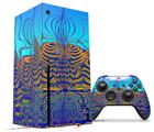 WraptorSkinz Skin Wrap compatible with the 2020 XBOX Series X Console and Controller Dancing Lilies (XBOX NOT INCLUDED)