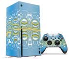 WraptorSkinz Skin Wrap compatible with the 2020 XBOX Series X Console and Controller Organic Bubbles (XBOX NOT INCLUDED)