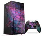 WraptorSkinz Skin Wrap compatible with the 2020 XBOX Series X Console and Controller Cubic (XBOX NOT INCLUDED)