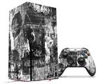 WraptorSkinz Skin Wrap compatible with the 2020 XBOX Series X Console and Controller Graffiti Grunge Skull (XBOX NOT INCLUDED)