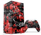 WraptorSkinz Skin Wrap compatible with the 2020 XBOX Series X Console and Controller Emo Graffiti (XBOX NOT INCLUDED)
